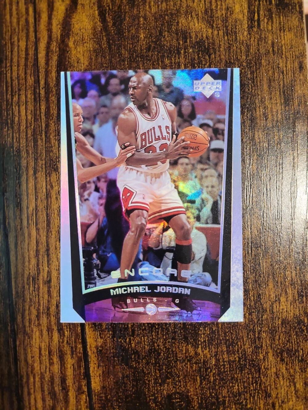 1998-99 Upper Deck Encore Michael Jordan SSP Refractor #109 Rare Chicago Bulls